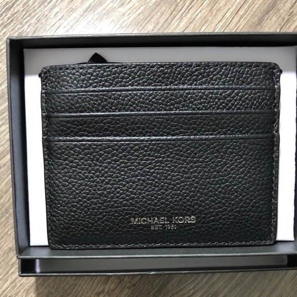 mk card holder mens